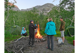 Лагерь в Хибинах