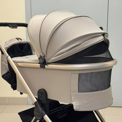 Детская коляска 3 в 1 Luxmom 999 Бежевый