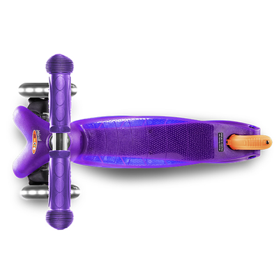 Самокат MINI MICRO СИРЕНЕВЫЙ LED СВЕТЯЩИЕСЯ КОЛЕСА