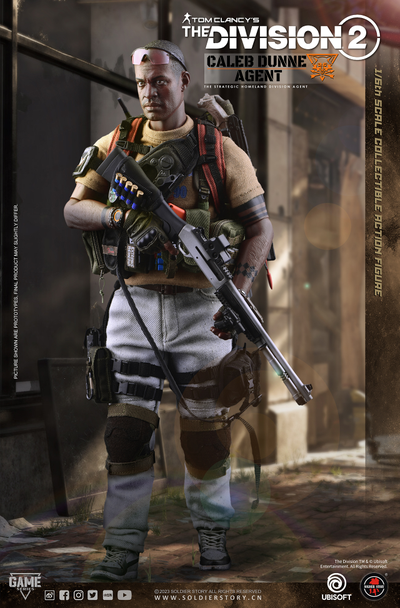 Агент Калеб, The Division 2 - Коллекционная ФИГУРКА 1/6 Ubisoft The Division 2 Agent Caleb Dunne (SSG-008) - SOLDIER STORY