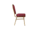 Банкетный стул Квадро 20мм (базовый) – золотой, красная корона