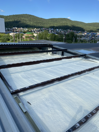 Утепление кровли пенополиуретаном