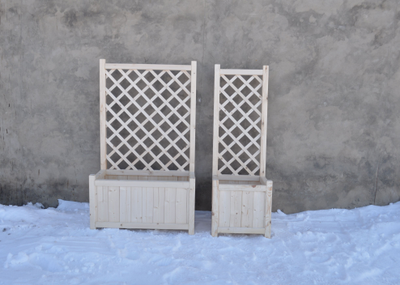 Кашпо со шпалерой деревянное 1100х1850 мм.