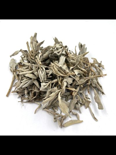 Листья с ветками Белого Шалфея