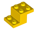 Bracket 3 x 2 x 1 1/3, Yellow (18671 / 6170184)