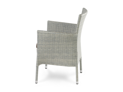 Плетеное кресло AROMA светло-серое