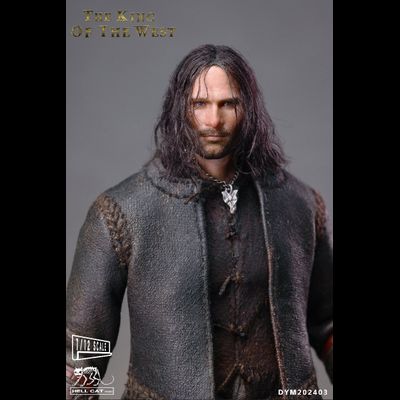 Арагорн (Властелин Колец, Lord of the Rings) - Коллекционная фигурка 1/12 SCALE The King of the West (DYM202403) - HELL CAT