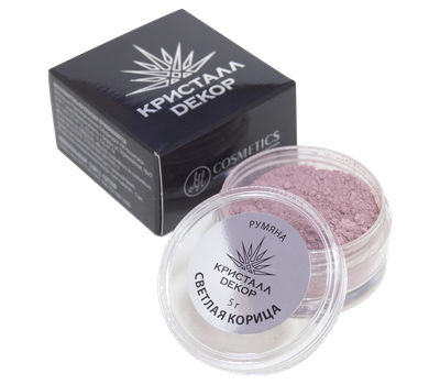 Румяна "Светлая корица", Кристалл Декор, 5 гр