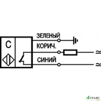 Емкостный датчик уровня CSN E81A5-12G-20-LZ