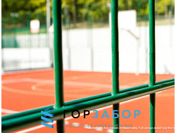 Сварной 2D забор из прутка 8/6/8мм цинк+полимер