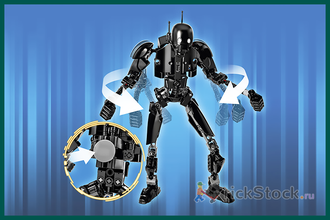 # 75120 Сборная Фигура «Дроид K–2SO» / “K–2SO” Buildable Action Figure