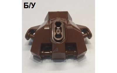 ! Б/У - Hero Factory Hand Armor with Handles for Clips, Reddish Brown (92233 / 6014027) - Б/У