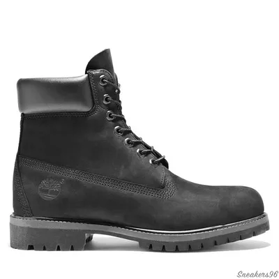 Timberland с Мехом Унисекс Черные (36-45)