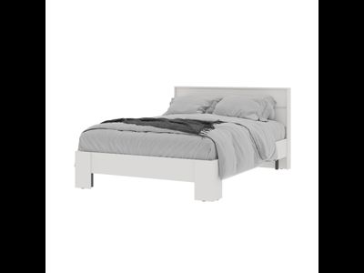 Хелен КР 02 Кровать 140 с ортопедом 1470х930х2115 белый