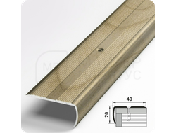 Порог угловой Лука ПУ 06.2700.R188 Дуб шато