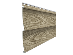 САЙДИНГ LUX ПОД ДЕРЕВО, ЁЛОЧКА D5C, КЕДР