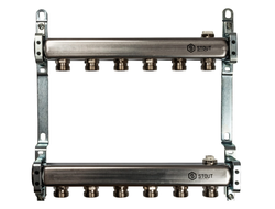 Коллекторная группа STOUT для радиаторной разводки (6 контуров)