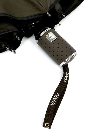 Зонт однотонный автоматический универсальный DINIYA, Цвет: Серый, Синий, Черный, Коричневый