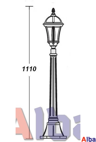 Rome S 95207 Парковый светильник