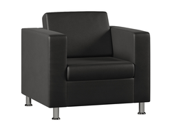 Кресло Everprof Felix Экокожа Черный