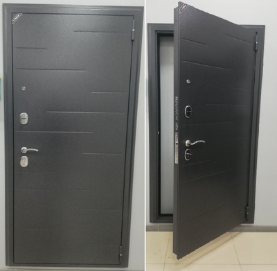 НОВА 90 мм. ДВУХКОНТУРНАЯ. ГРАФИТ БУКЛЕ/ РИВЬЕРА АЙС-ЗЕРКАЛО