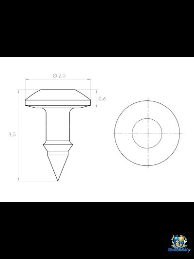 Пин якорный для фиксации