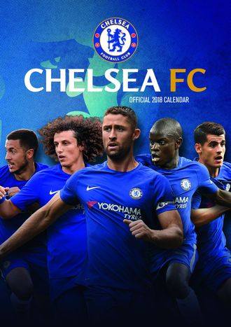 Chelsea F.CC Official Календарь 2018 ИНОСТРАННЫЕ ПЕРЕКИДНЫЕ КАЛЕНДАРИ 2018, INTPRESSSHOP