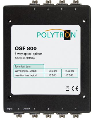 OSF 800. Оптический делитель