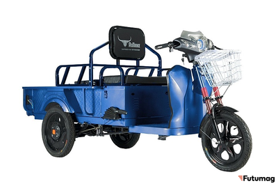 Грузовой электротрицикл Rutrike D1 ГП 1200 60V900W синий