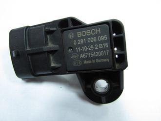 BOSCH 0281006095 Датчик давления во впускном коллекторе SsangYong New ACTYON D20 2010-(A6715420017)