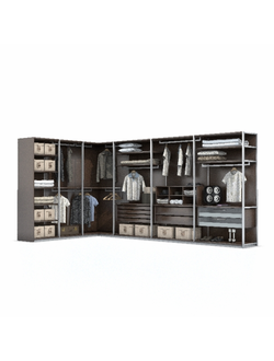 шкафы Гардеробная угловая система