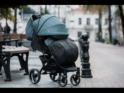 Детская коляска BUBAGO Model A Бирюзовый