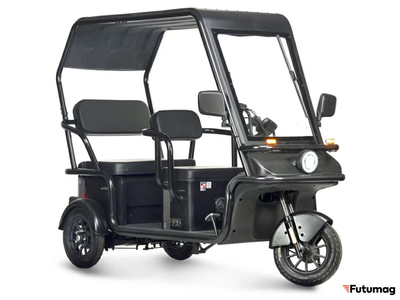 Электротрицикл Wanshida NIPLA 570 60V 1000Вт черный