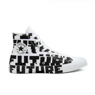 Кеды Converse Chuck Taylor Create Future  высокие черно-белые