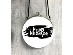 Сумка круглая Привет Сосед/ Hello Neighbor №5