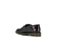 Лоферы Dr.Martens с пряжкой темно-красные