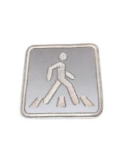 Термоаппликация светоотражающая, знак