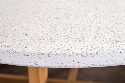 Стол обеденный из тика Talara 120 см