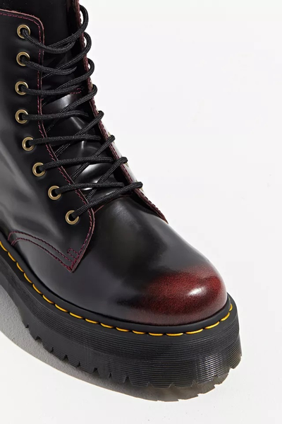 Dr Martens Jadon 8 Eye Boot Cherry Red