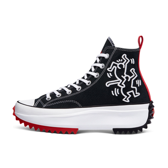 Converse кеды X Keith Haring Run Star Hike High Top женские черные