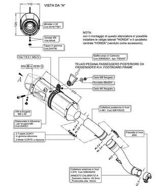 Глушитель LEOVINCE LV ONE EVO 8704E