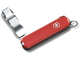 VICTORINOX Nail Clip 580 0.6463, 65 мм, 8 функций, красный