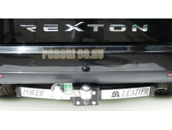 Фаркоп с нержавеющей пластиной Лидер-Плюс для SsangYong Rexton/SsangYong Kyron (2005-2015)