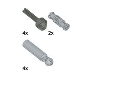 !АНАЛОГ! Universal Joints/ 4x 77590, 4x52730, 2x62520c01, n/a (UJ2) / 10 шт.