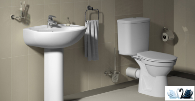 Раковина Vitra Normus 9600B003-7650, 55x42 см, подвесная с пьедесталом