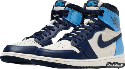 NIKE AIR JORDAN 1 Obsidian С ШЕРСТЬЮ (35-45)