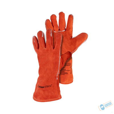 Краги спилковые термостойкие "МАСТЕР" FOXWELD