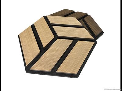 Акустическая панель DECO3D Technology Yellow Oak