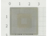 Трафарет BGA для реболлинга чипов VT8235M 0.6мм.