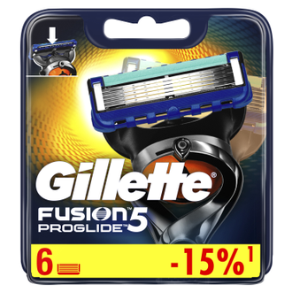 Сменная кассета Gillette Fusion5 ProGlide, 6 шт